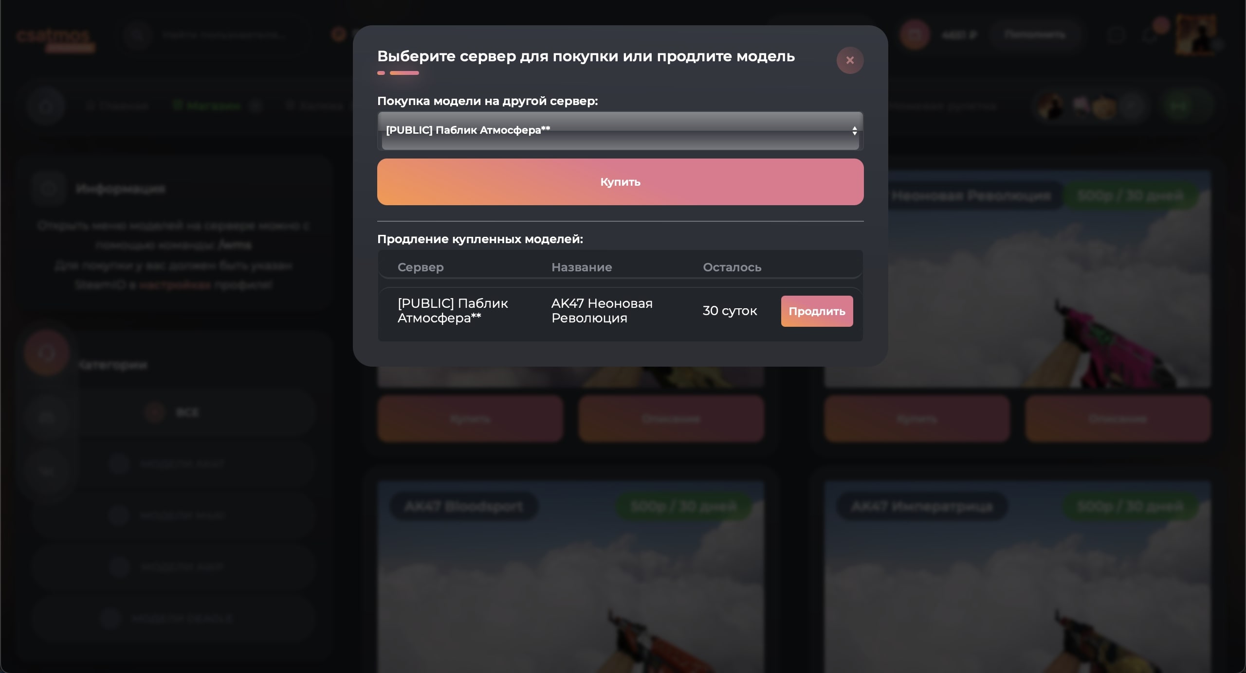 Фото плагина Система Продажи Моделей | WMS