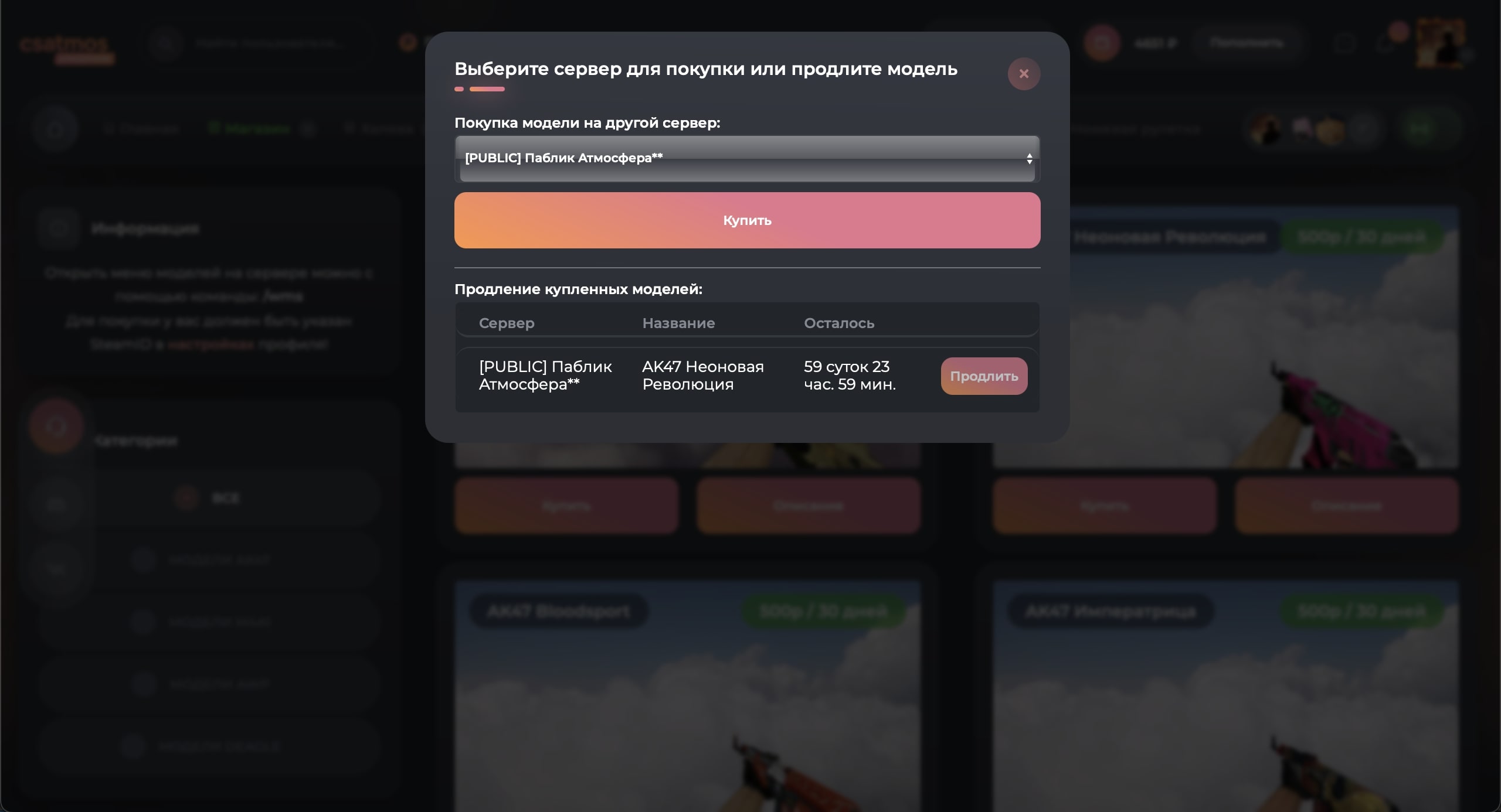 Фото плагина Система Продажи Моделей | WMS