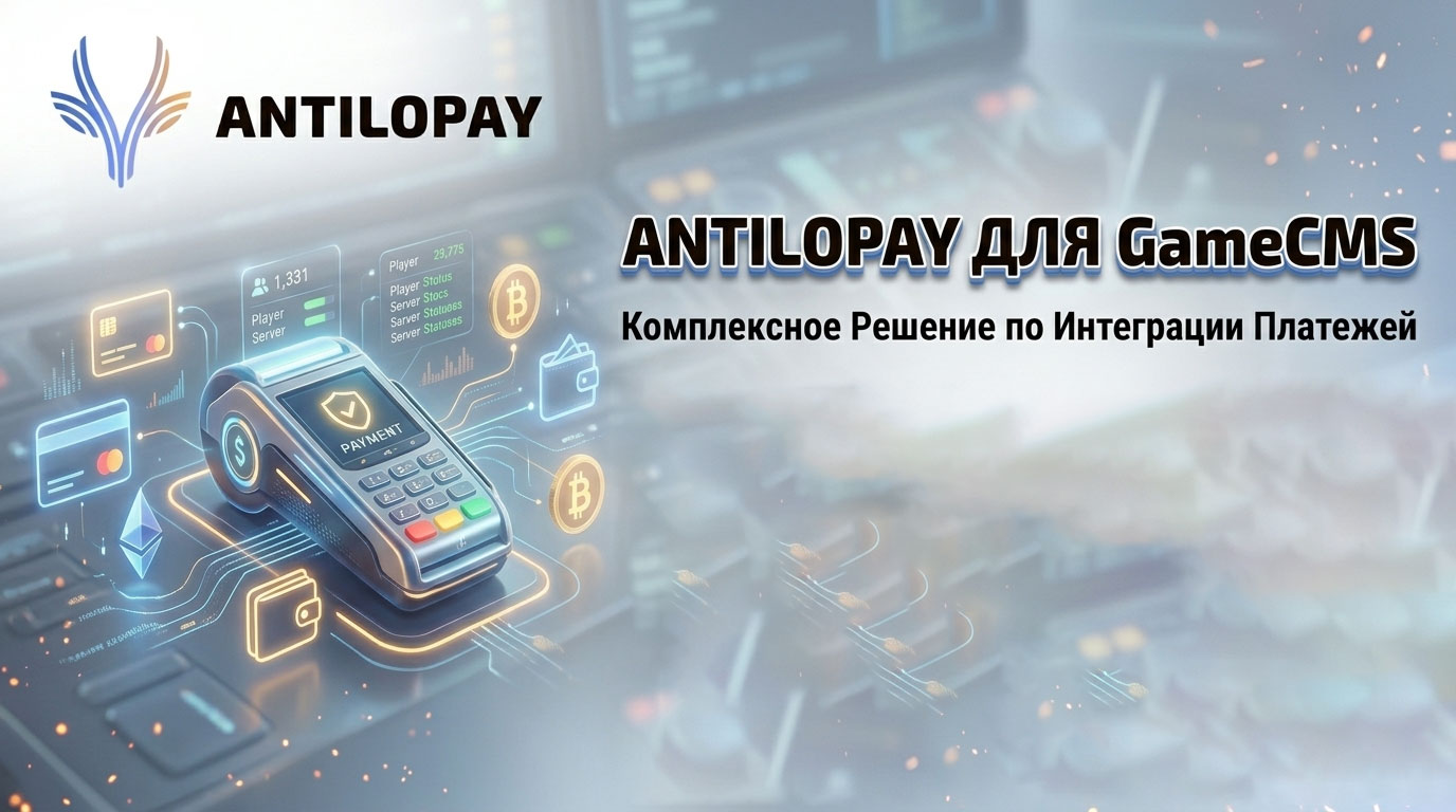 Превью Платёжка Antilopay | GameCMS