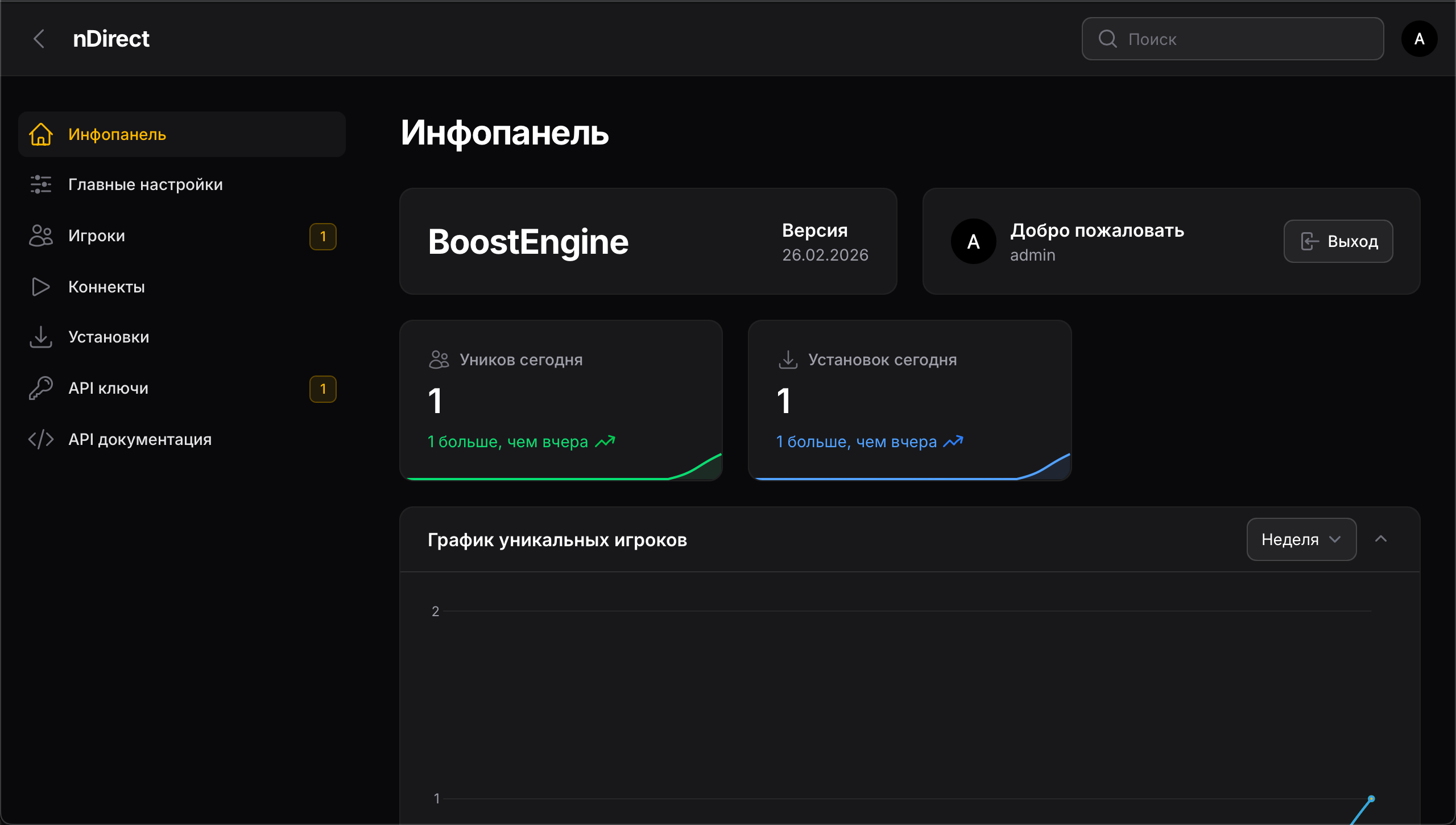 Мастер Сервер для NextClient | nDirect